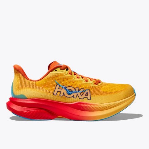 HOKA Mach 6 Mens FOOTWEAR - Mens Lightweight POPPY/SQUAH