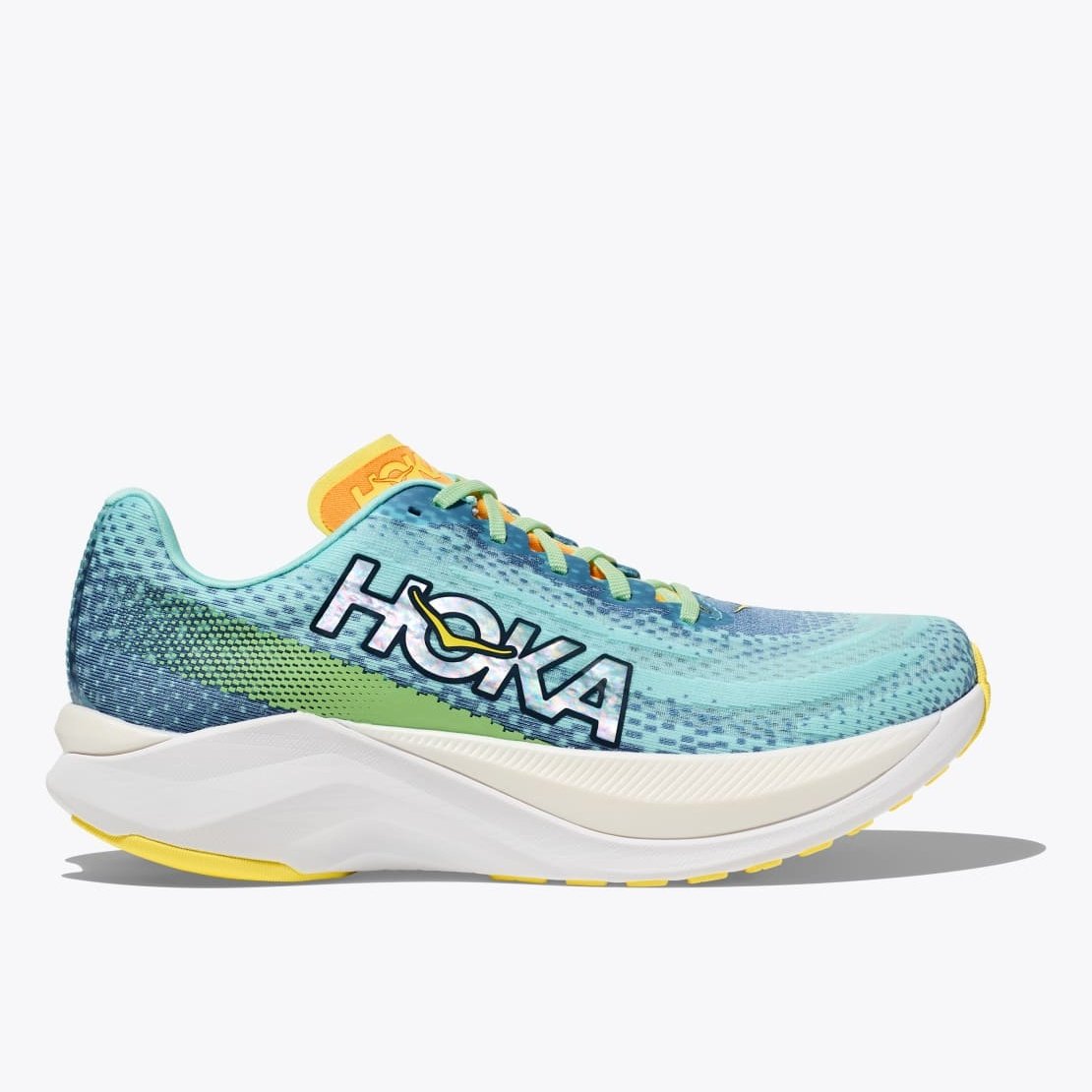 HOKA Mach X Mens FOOTWEAR - Mens Carbon Plate DUSK/CLOUDLESS