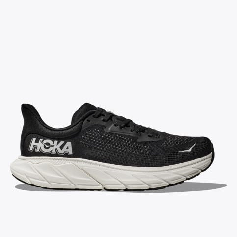 HOKA Arahi 7 Mens FOOTWEAR - Mens Stability Cushioned BLACK / WHITE