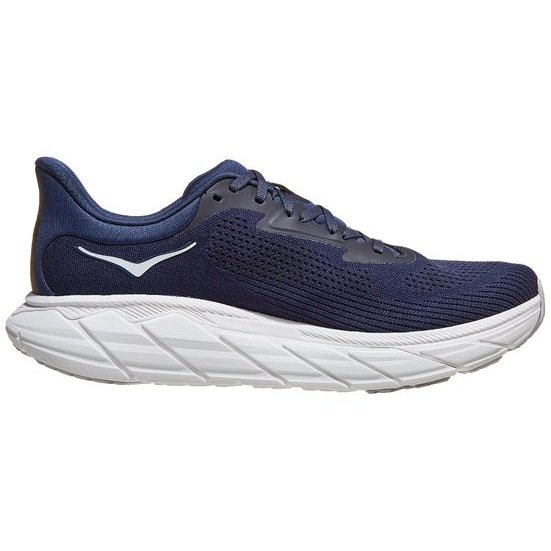 HOKA Arahi 7 Mens FOOTWEAR - Mens Stability Cushioned OUTER SPACE / WHITE