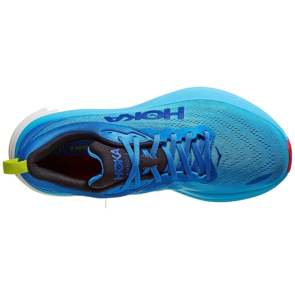 Hoka One One Bondi 8 Wide Mens FOOTWEAR - Mens Neutral Cushioned 