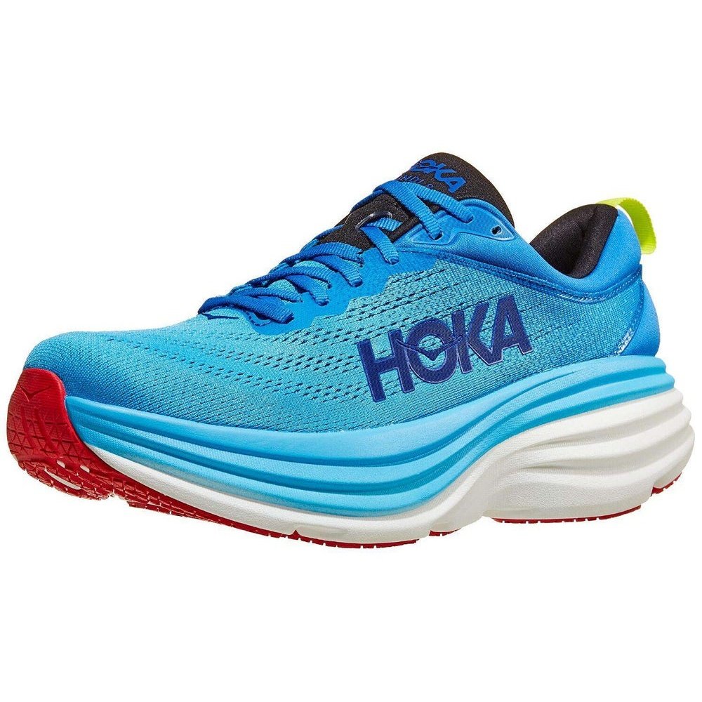 Hoka One One Bondi 8 Wide Mens FOOTWEAR - Mens Neutral Cushioned 