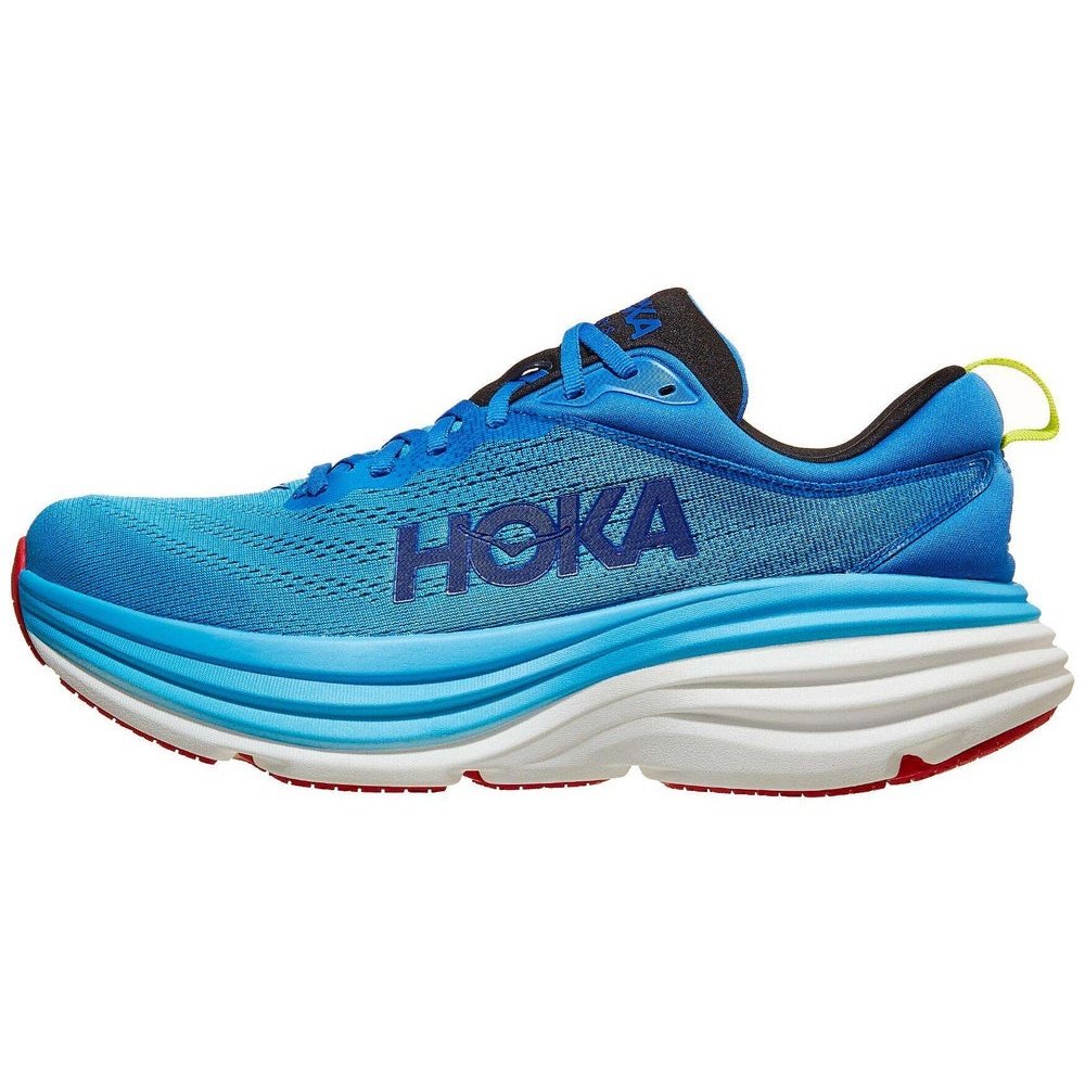 Hoka One One Bondi 8 Wide Mens FOOTWEAR - Mens Neutral Cushioned 