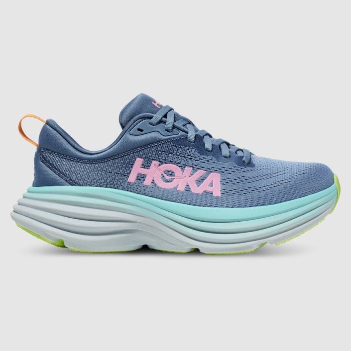Hoka One One Bondi 8 Womens FOOTWEAR - Womens Neutral Cushioned SHADOW/DUSK