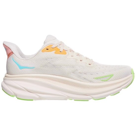 Hoka One One Clifton 9 Womens FOOTWEAR - Womens Neutral Cushioned VANILLA/ASTRAL