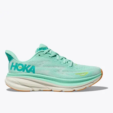 Hoka One One Clifton 9 Womens FOOTWEAR - Womens Neutral Cushioned SEAFOAM/AQUA BREEZE