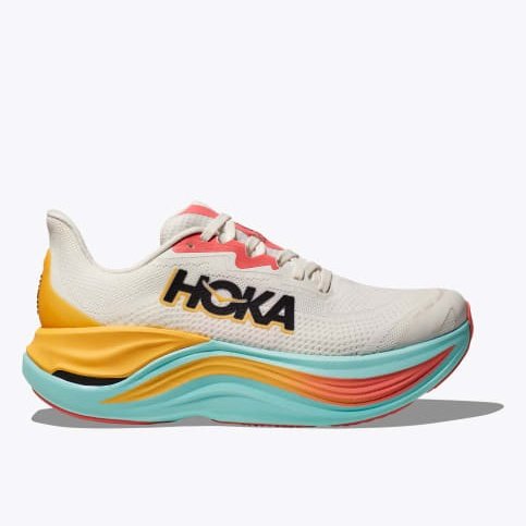 HOKA Skyward X Womens FOOTWEAR - Womens Carbon Plate BLANC DE BLANC/SWIM DAY