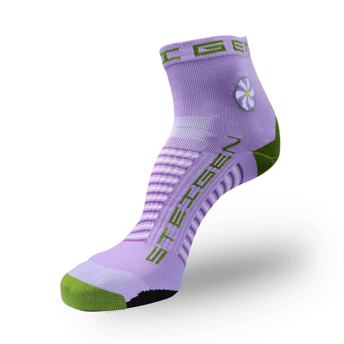 STEIGEN 1/4 Length Running Socks GEAR - Socks LAVENDER