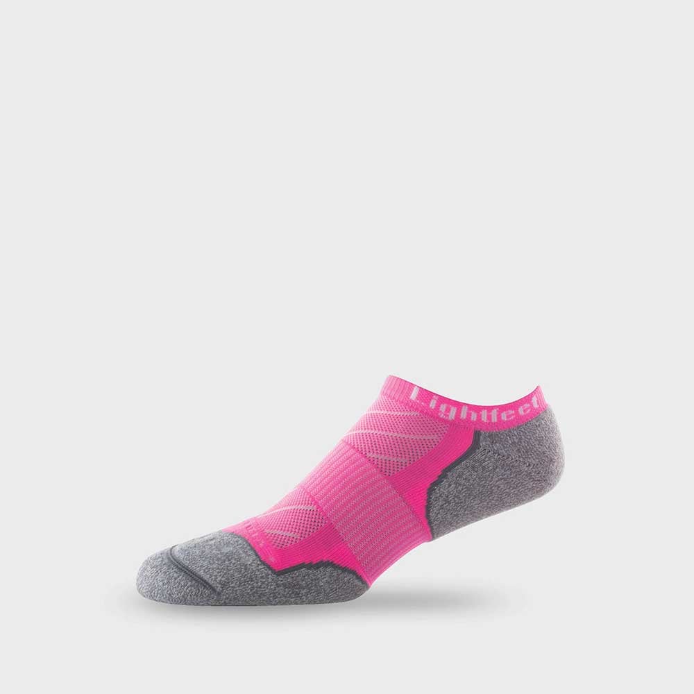 Lightfeet Evolution Mini Crew Socks GEAR - Socks FLURO PINK