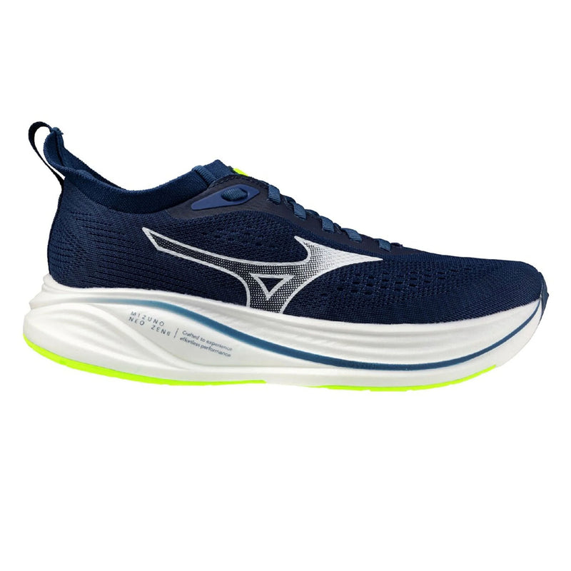 MIZUNO Neo Zen 2 Mens FOOTWEAR - Mens Everyday Training ESTATE BLUE/WHITE/LIGHTNING YELLOW