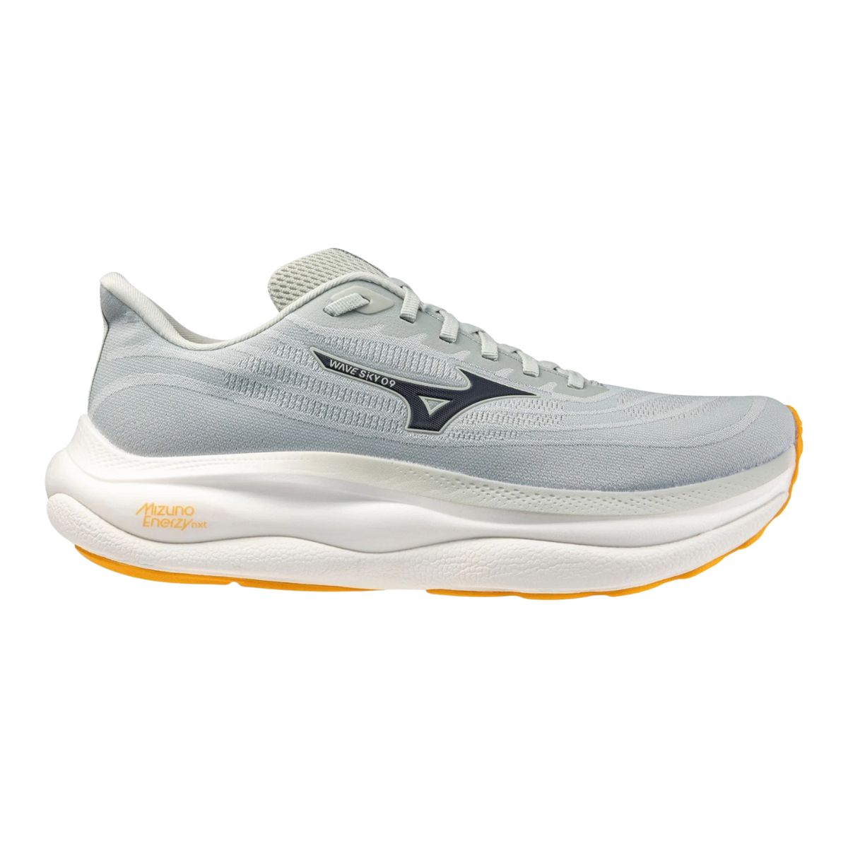 MIZUNO Wave Sky 9 Mens FOOTWEAR - Mens Neutral MERCURY/BARITONE BLUE