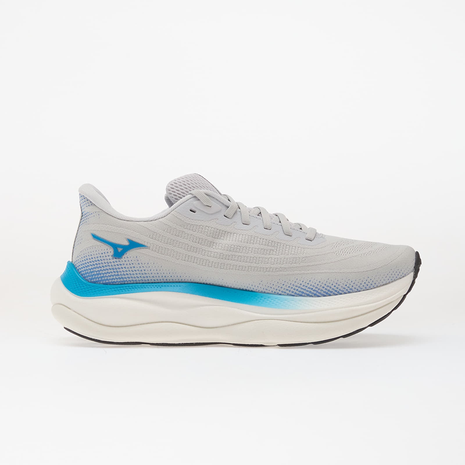 MIZUNO Wave Sky 9 Mens FOOTWEAR - Mens Neutral CLOUD SCAPE/BLUE JEWEL/LAVA ORANGE
