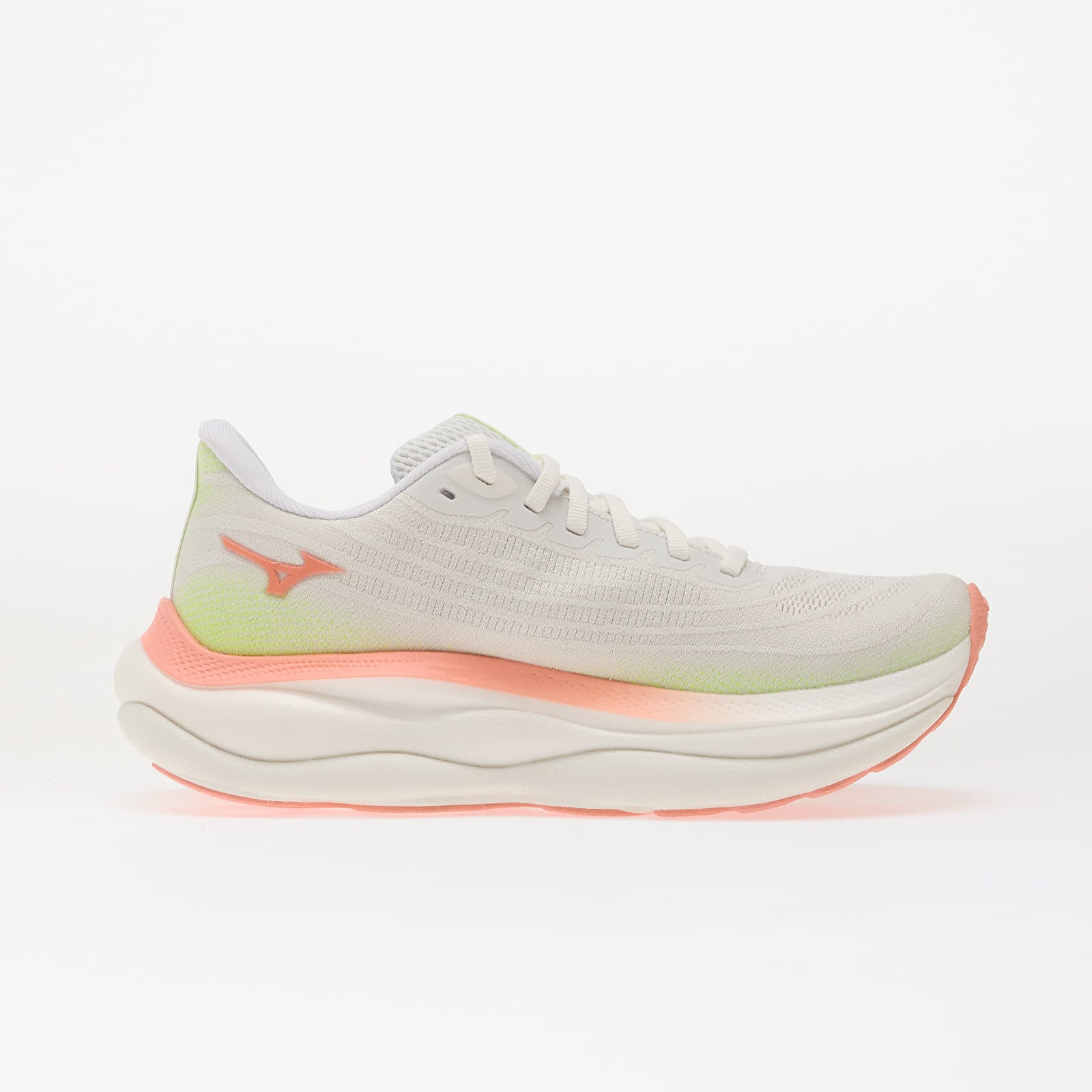 MIZUNO Wave Sky 9 Womens FOOTWEAR - Womens Stability WHITE/DESERT FLOWER