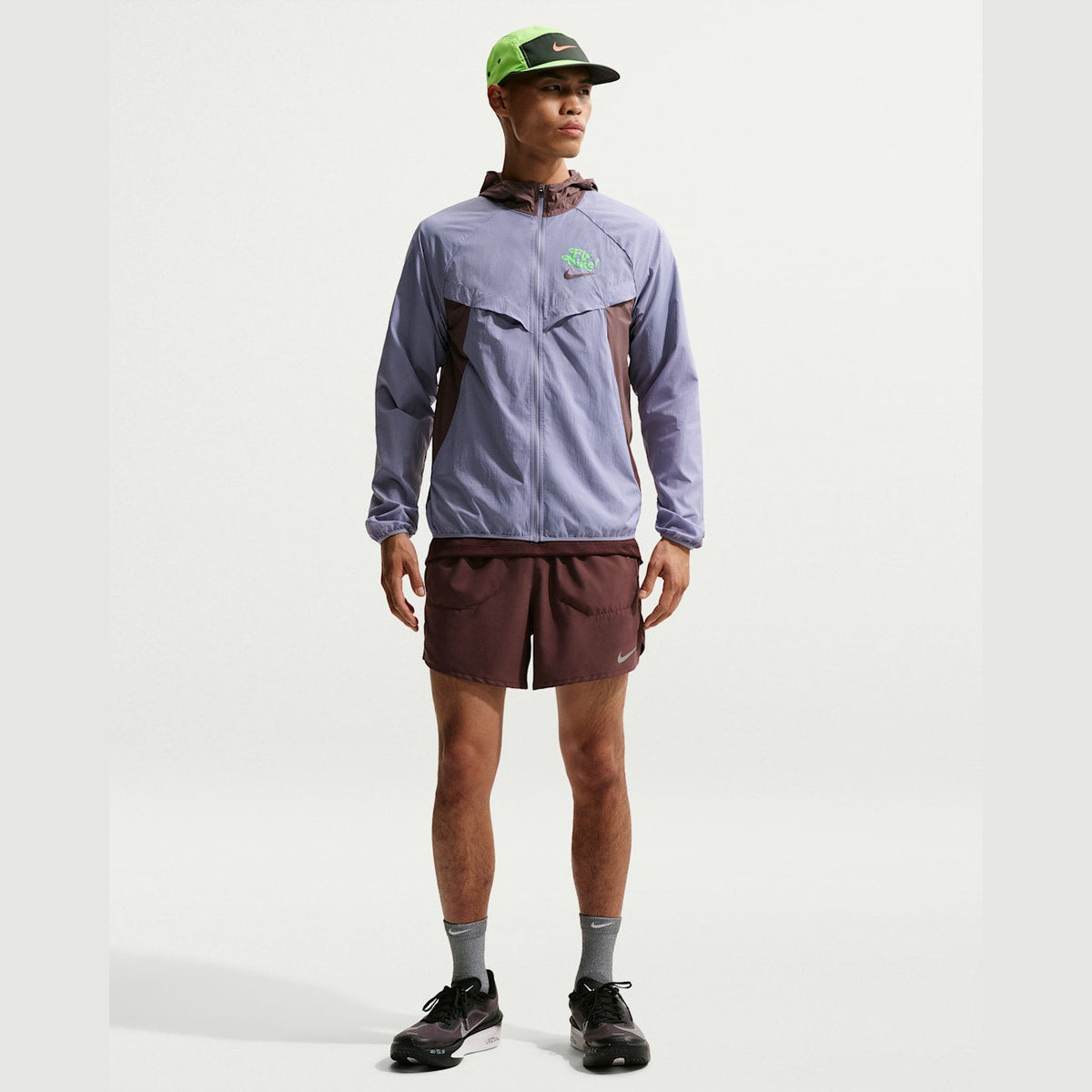 Mens Nike Dri-FIT UV Stride Fly Running Jacket APPAREL - Mens Jackets