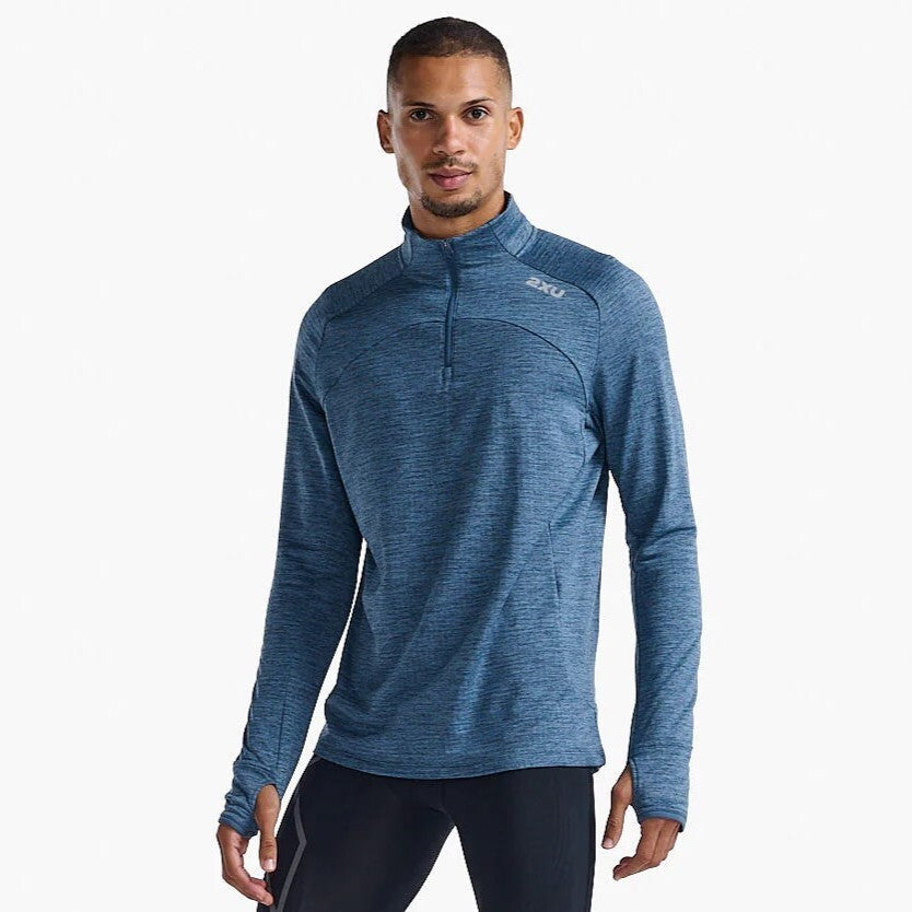 2XU Ignition 1/4 Zip Mens APPAREL - Mens Long Sleeve Tops 