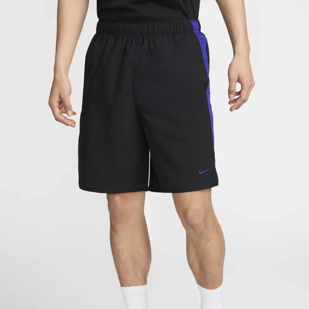 Mens Nike Dri-FIT Challenger 9" Unlined Versatile Shorts APPAREL - Mens Shorts BLACK/DARK BLUE