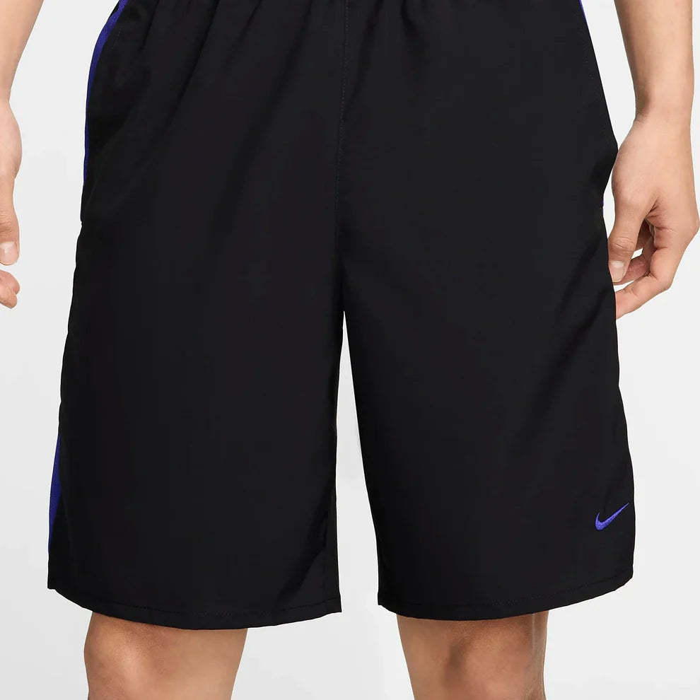 NIKE Men Dri-FIT Challenger 9" Unlined Versatile Shorts APPAREL - Mens Shorts BLACK/DARK BLUE
