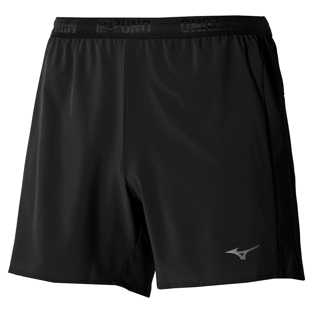 MIZUNO Alpha 5.5 Short Mens APPAREL - Mens Shorts BLACK/BLACK