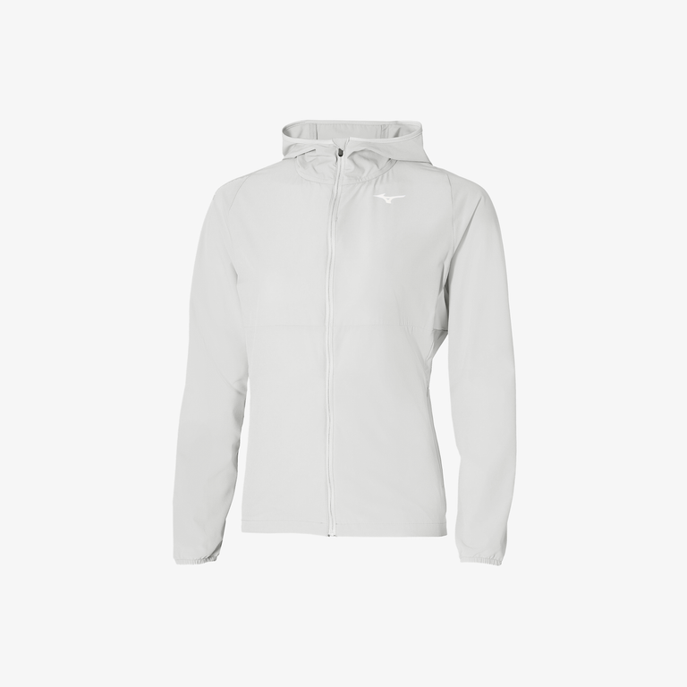 Mizuno Alpha Jacket Womens APPAREL - Womens Jackets NIMBUS CLOUD