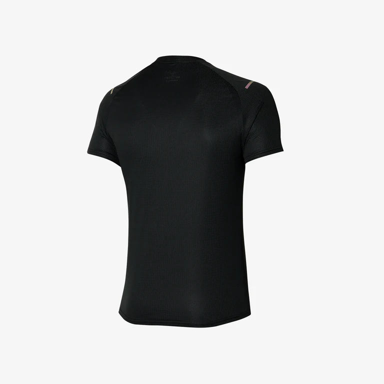 MIZUNO Dry Aeroflow Tee APPAREL - Mens T-Shirts BLACK