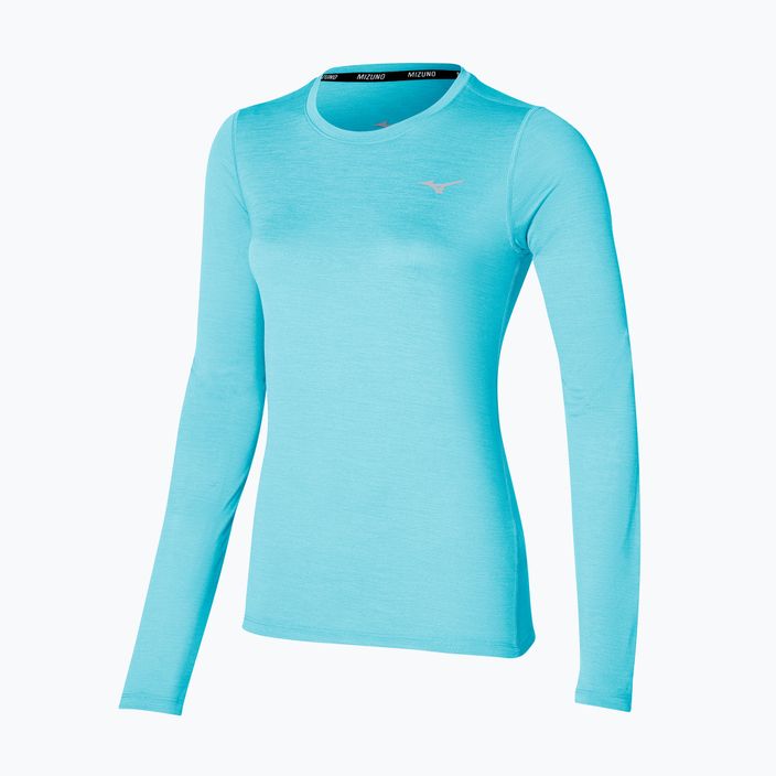 MIZUNO Impulse Core LS Tee Womens APPAREL - Womens Long Sleeve Tops BLUE GLOW