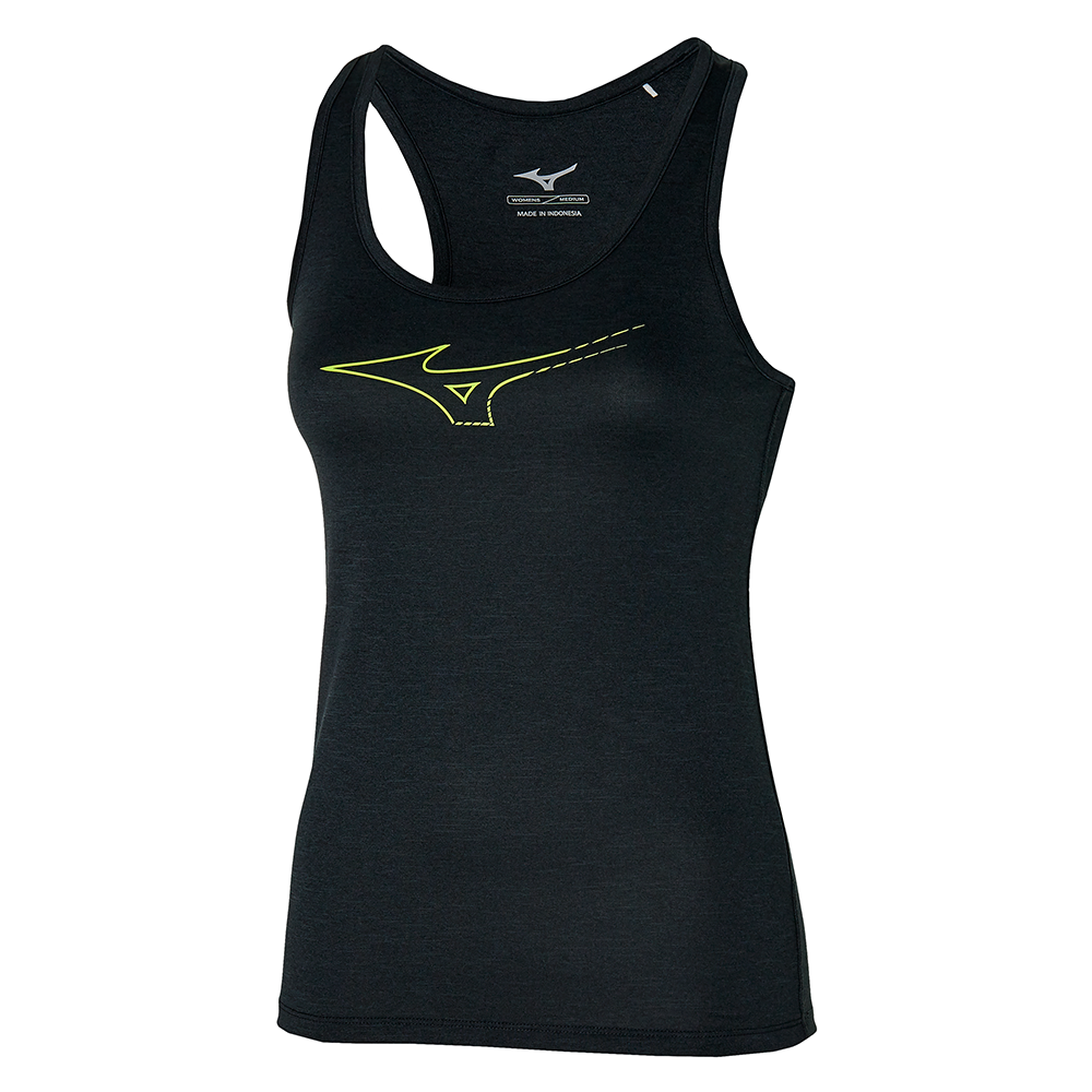MIZUNO Impulse Core RB Tank APPAREL - Womens Tanks BLACK