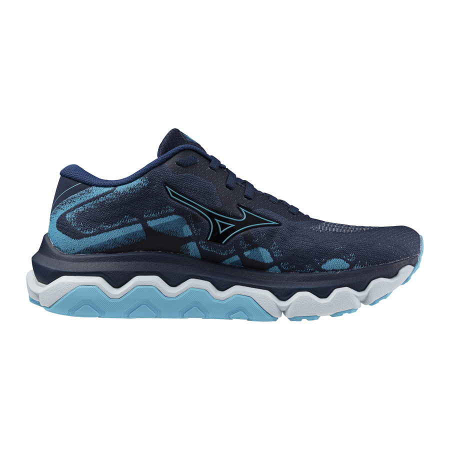 Mizuno Wave Horizon 7 Womens FOOTWEAR - Womens Stability Cushioned PAGEANT BLUE/MERCURY BLUE/PLEIN AIR