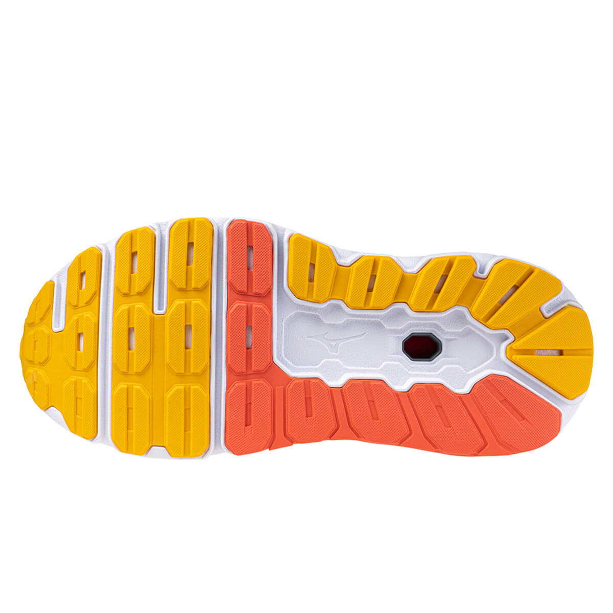 MIZUNO Wave Horizon 7 Womens FOOTWEAR - Womens Stability Cushioned GREY MIST/WHITE/HOT CORAL