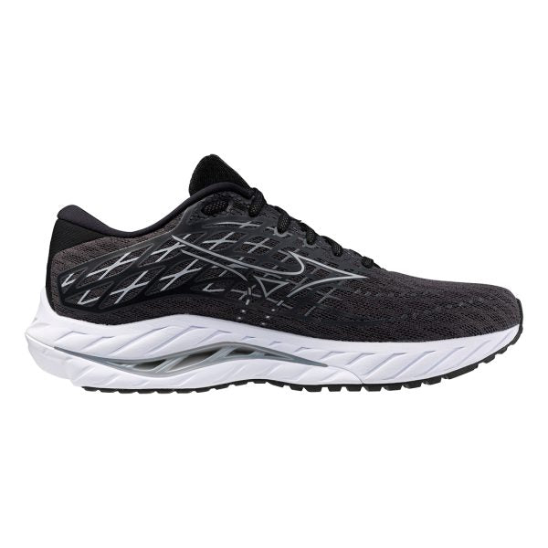 MIZUNO Wave Inspire 20 Womens FOOTWEAR - Womens Stability EBONY/WHITE/BLACK