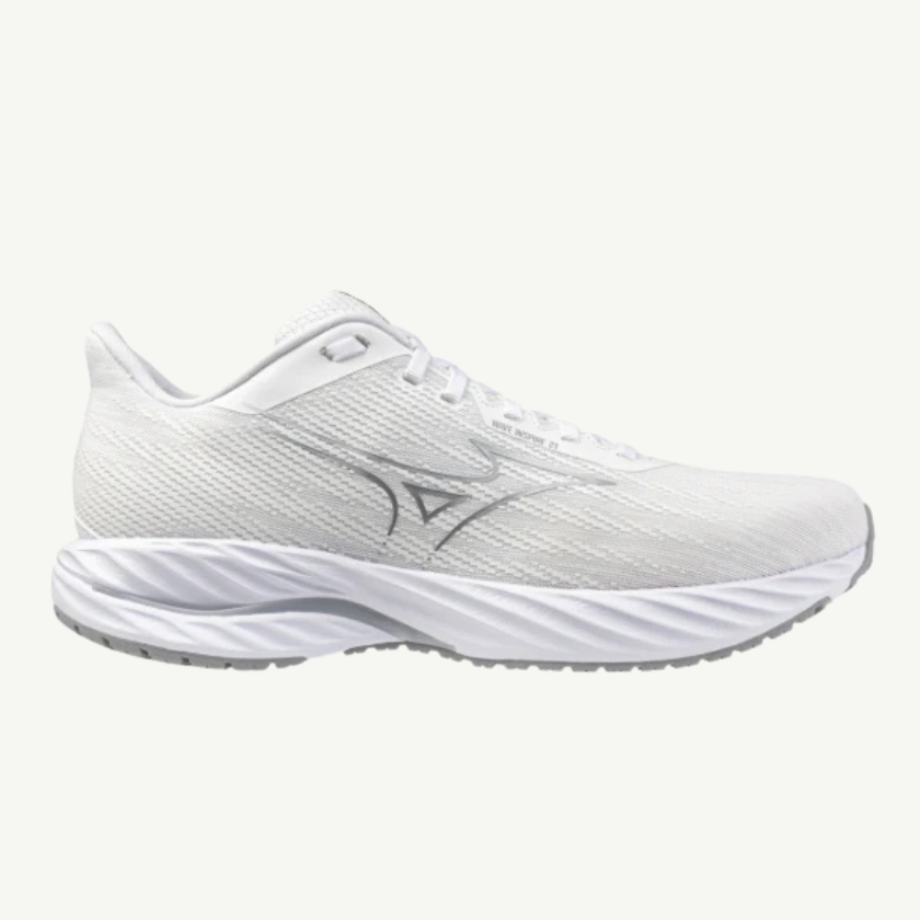 MIZUNO Wave Inspire 21 Womens FOOTWEAR - Womens Stability WHITE/SILVER