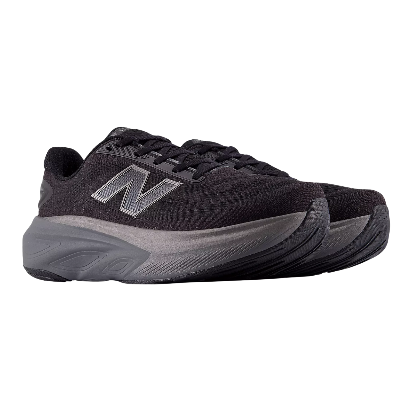 NEW BALANCE Fresh Foam X More V6 Men's FOOTWEAR - Mens Neutral Cushioned BLACK/CASTLEROCK/BLACK METALLIC
