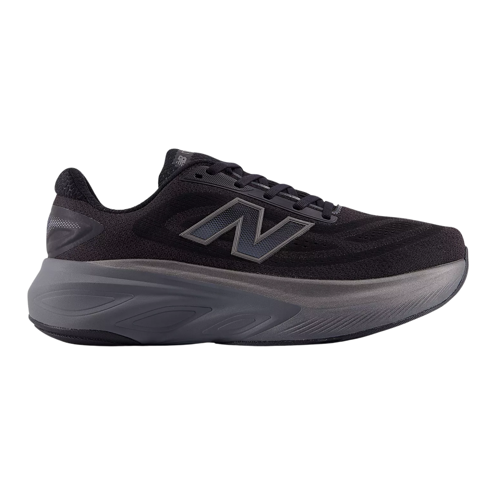 NEW BALANCE Fresh Foam X More V6 Men's FOOTWEAR - Mens Neutral Cushioned BLACK/CASTLEROCK/BLACK METALLIC