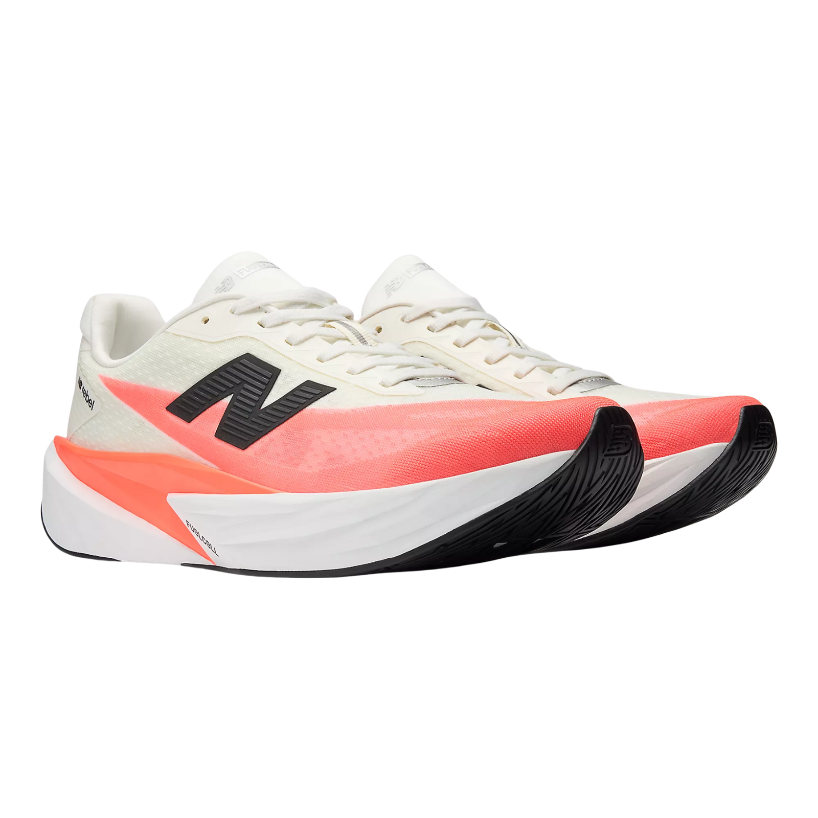 NEW BALANCE FuelCell Rebel V5 Men's FOOTWEAR - Mens Neutral Cushioned URGENT RED/WHITE/SEA SALT