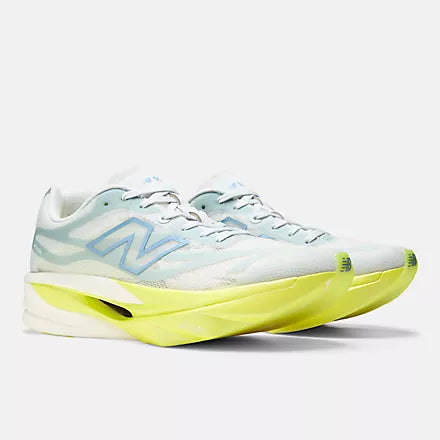 NEW BALANCE SuperComp Elite v6 Womens FOOTWEAR - Womens Carbon Plate FRESH AIR / ALKALINE GREEN