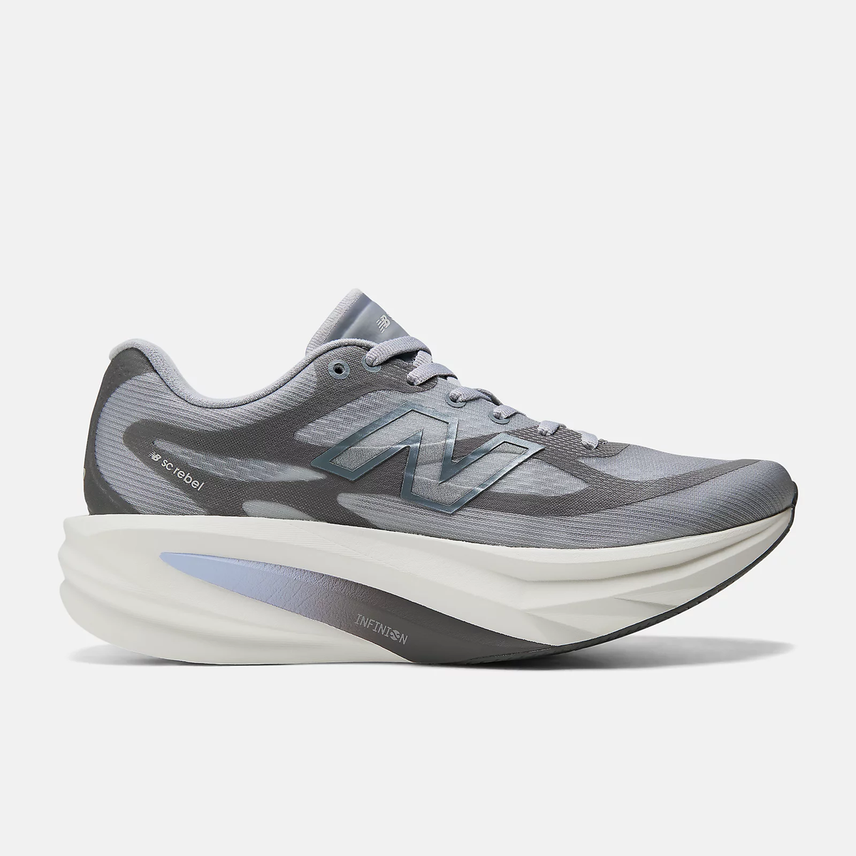 NEW BALANCE SuperComp Rebel Womens FOOTWEAR - Womens Carbon Plate DIGITAL MIST / GREY MATTER