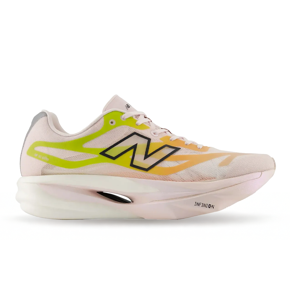 NEW BALANCE SuperComp Elite v6 Womens FOOTWEAR - Womens Carbon Plate PINK GRANITE / FIELD GREEN