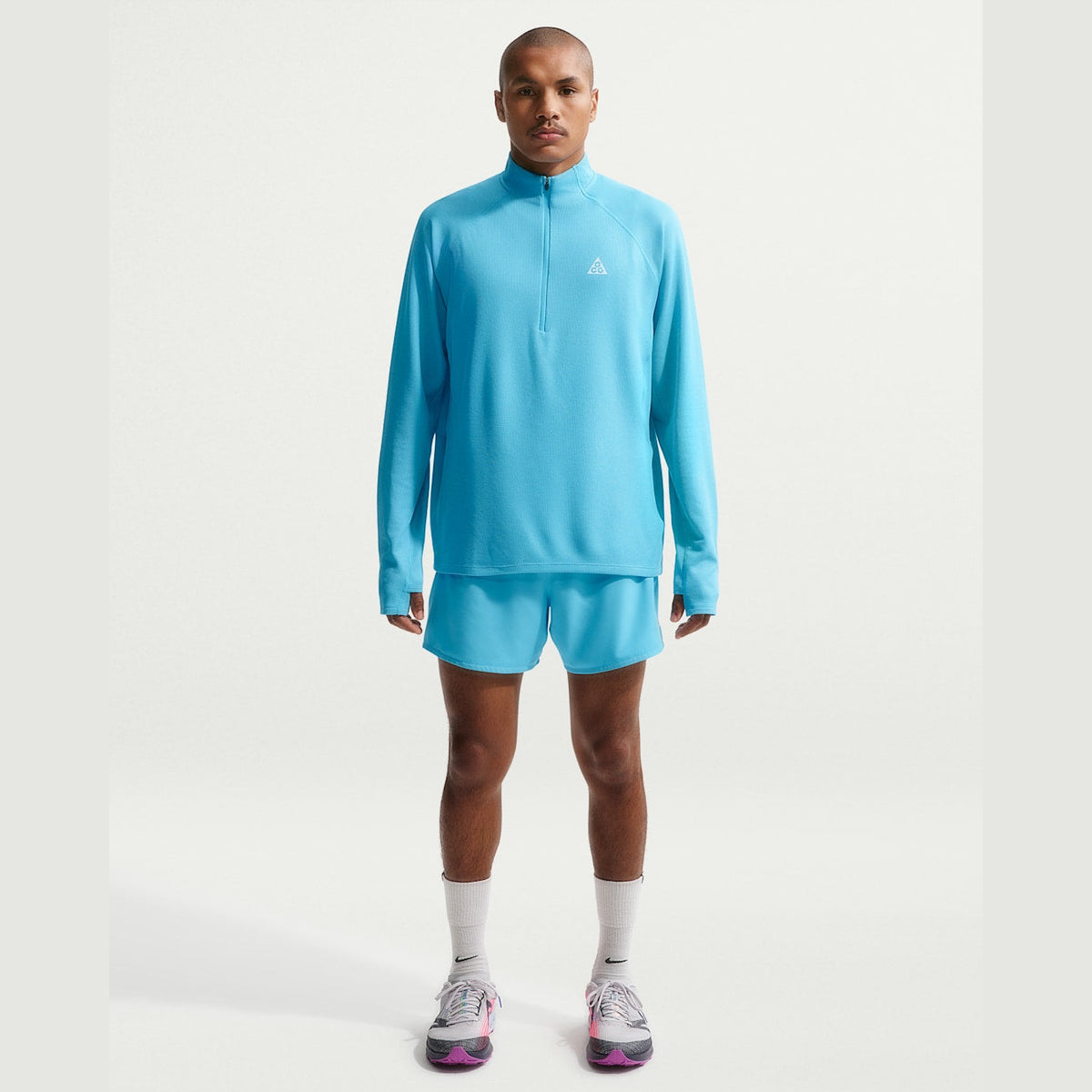NIKE ACG Dri-FIT Mid-Layer 1/4-Zip Trail Running Top Mens APPAREL - Mens Jackets