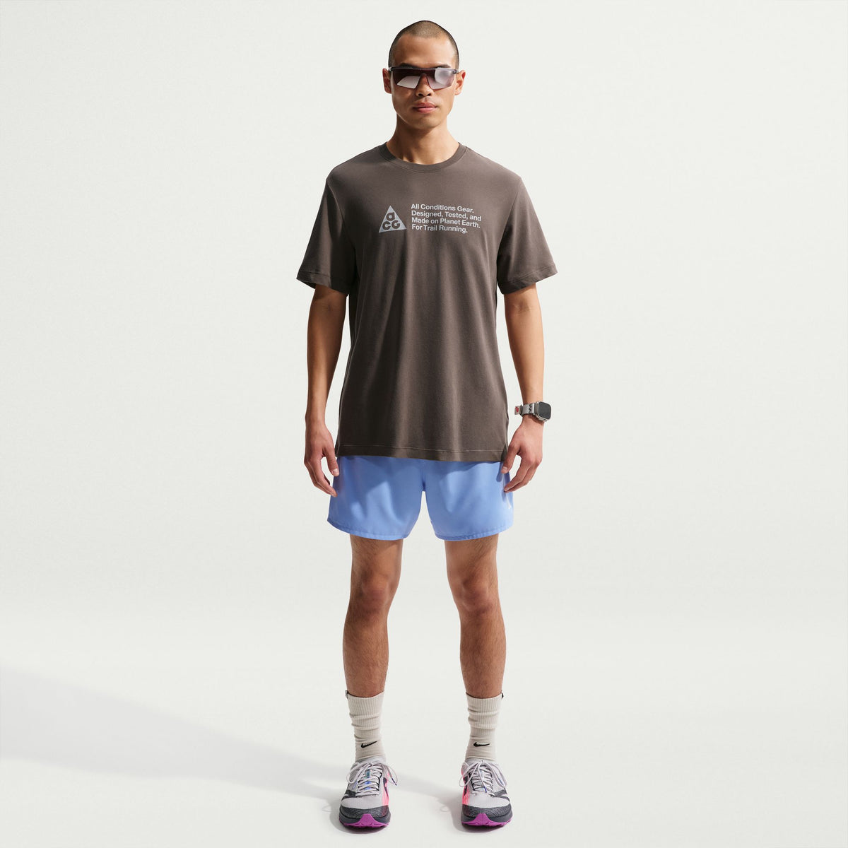 NIKE ACG Dri-FIT Trail-Running T-Shirt Mens APPAREL - Mens T-Shirts