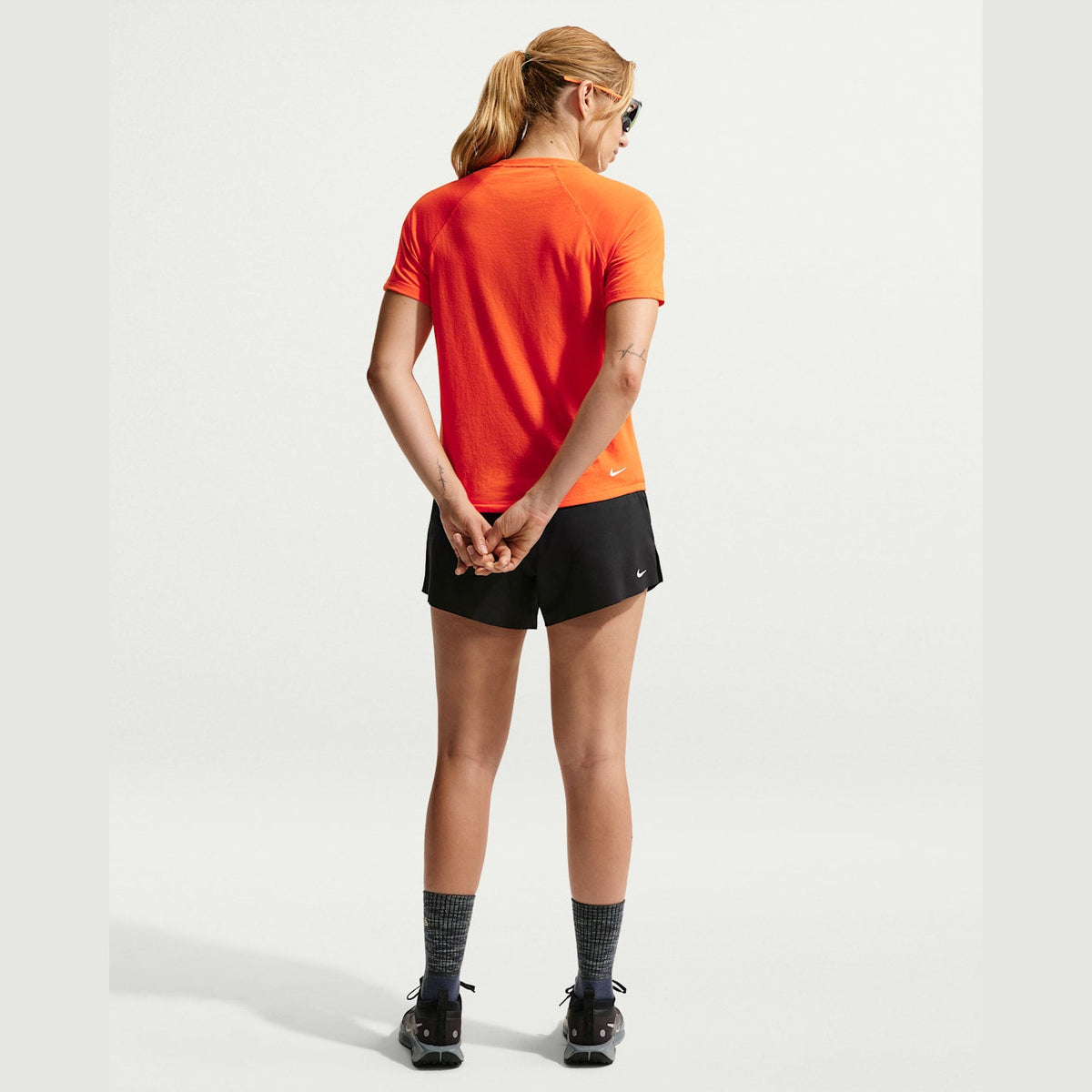 NIKE ACG Womens Dri-FIT Short-Sleeve Trail Running Top APPAREL - Womens T-Shirts