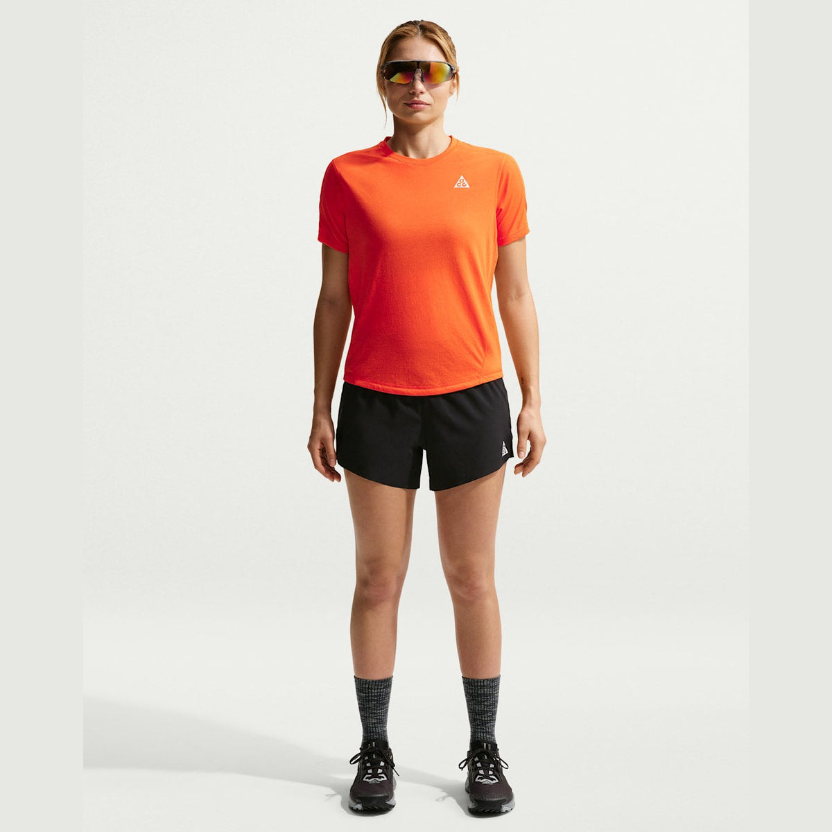 NIKE ACG Womens Dri-FIT Short-Sleeve Trail Running Top APPAREL - Womens T-Shirts