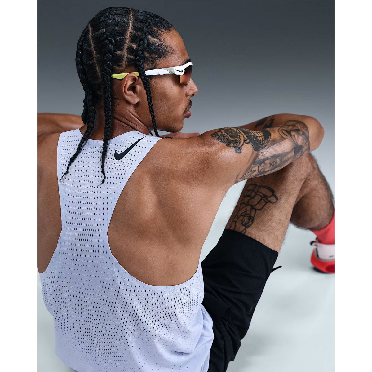 NIKE AeroSwift Dri-FIT ADV Running Vest Mens APPAREL - Mens Singlets