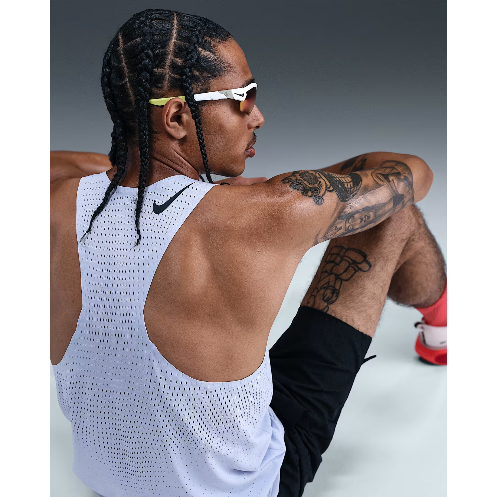 NIKE AeroSwift Dri-FIT ADV Running Vest Mens APPAREL - Mens Singlets