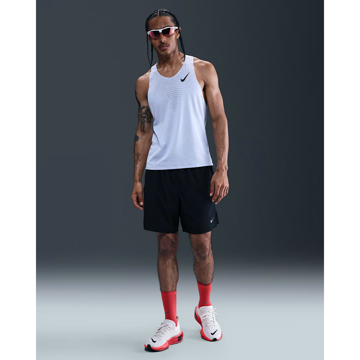 NIKE AeroSwift Dri-FIT ADV Running Vest Mens APPAREL - Mens Singlets