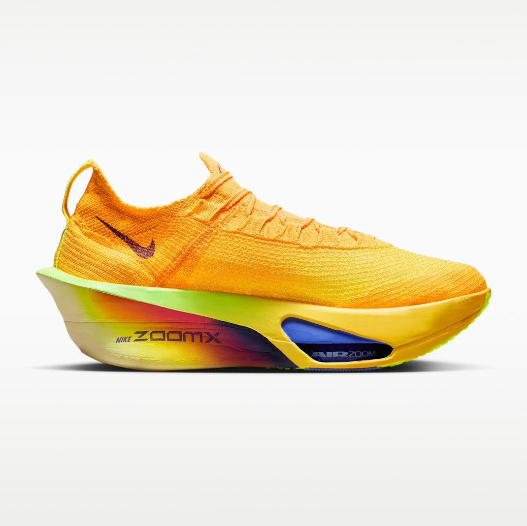 NIKE Air Zoom Alphafly Next% 3 Mens FOOTWEAR - Mens Carbon Plate LASER ORANGE/INDIGO BURST