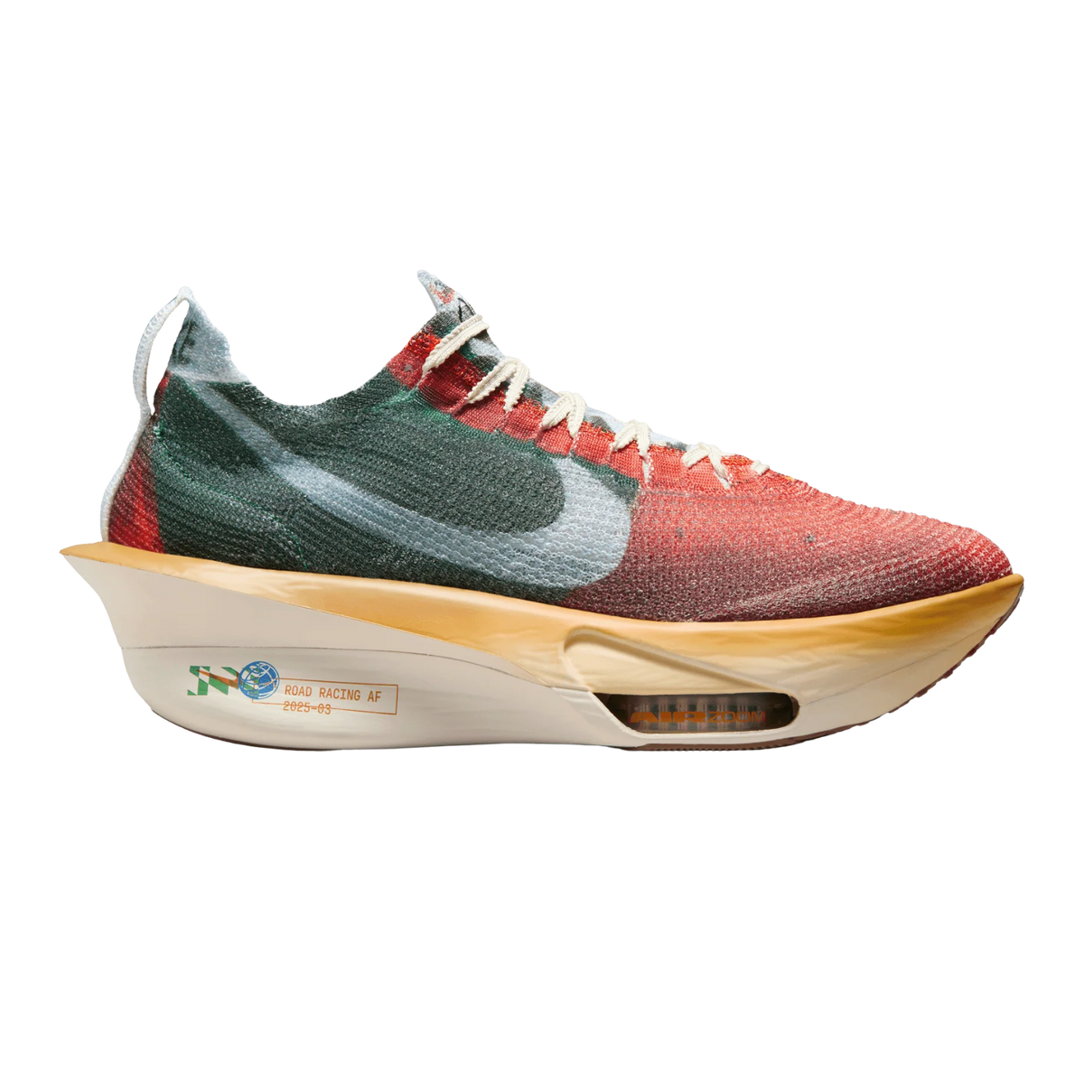 NIKE Air Zoom Alphafly Next%3 PRM Mens FOOTWEAR - Mens Carbon Plate MULTI COLOR/CLEAR STARFISH/ALOE VERDE
