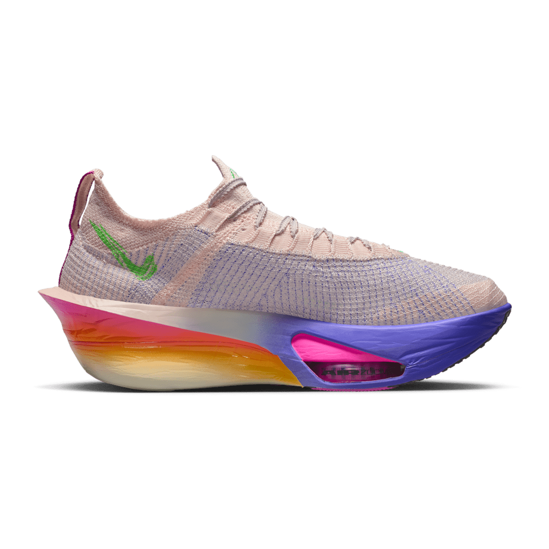 NIKE Alphafly 3 "Eliud Kipchoge" Mens FOOTWEAR - Mens Carbon Plate SILT RED/FIRE PINK/BRIGHT CERAMIC/GREEN SHOCK