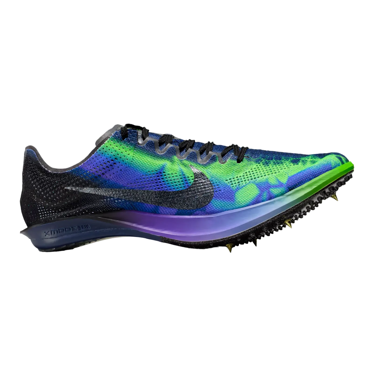 NIKE Dragonfly 2 Glam Unisex FOOTWEAR - Unisex Track Spikes FIERCE PURPLE/BLACK-ELECTRIC GREEN