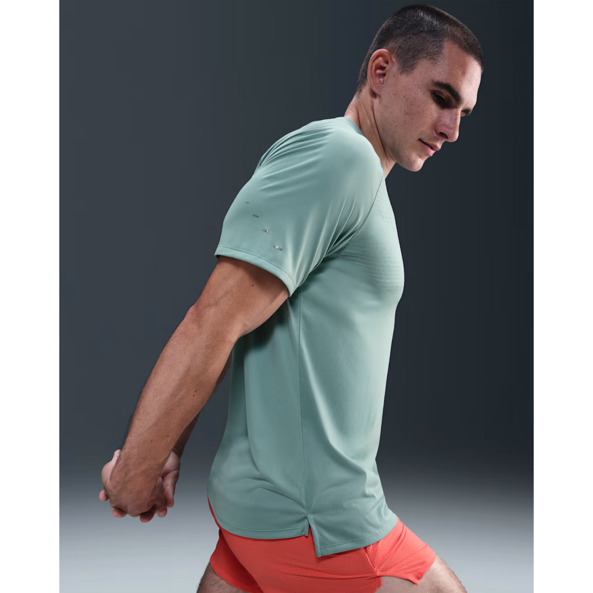 NIKE Dri-FIT ADV Short Sleeve Running Top Mens APPAREL - Mens T-Shirts