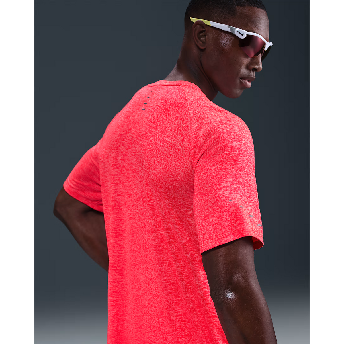 NIKE Dri-FIT ADV Short Sleeve Running Top Mens APPAREL - Mens T-Shirts