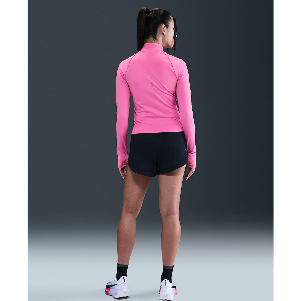 NIKE Dri-FIT Full-Zip Mid-Layer Running Top Womens APPAREL - Womens Long Sleeve Tops